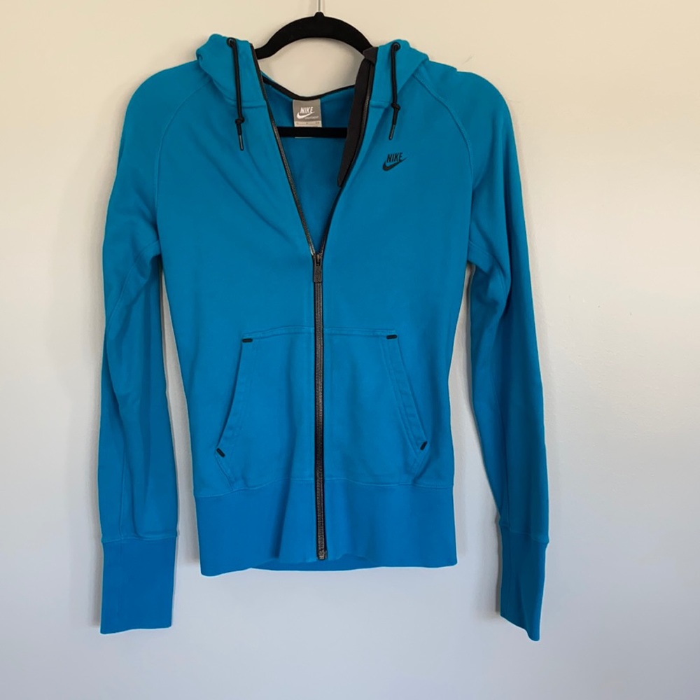 Nike zip up sweater